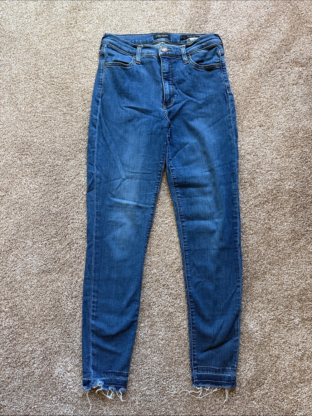 Banana Republic Women's Skinny Jeans - Indigo Blue Stretch Denim